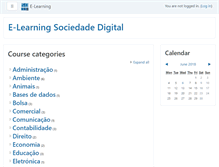 Tablet Screenshot of elearning.sociedadedigital.org